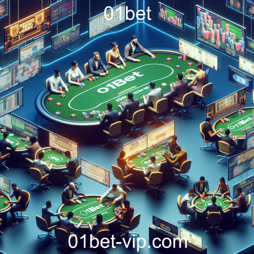 A Emoção do Poker Virtual no 01bet